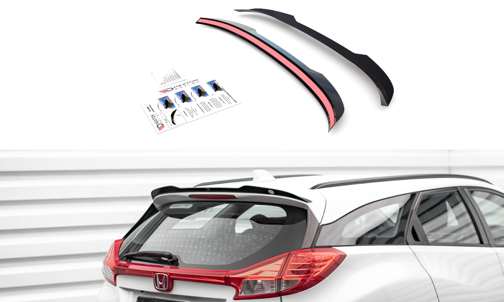Image of Spoilerkap Honda Civic Tourer MK9 - Glanzend Zwart