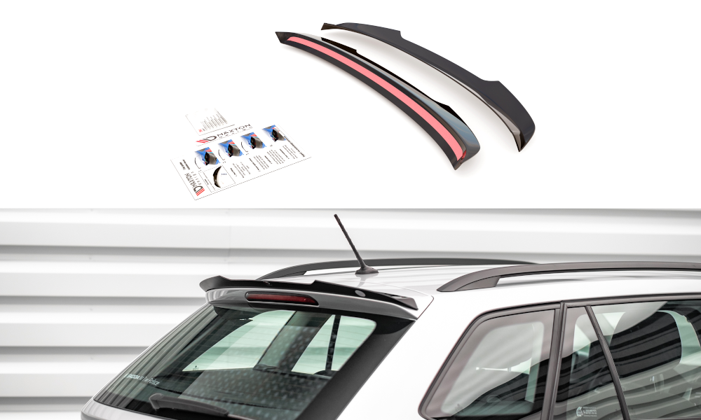Image of Spoiler Cap Skoda Fabia Combi MK3 - Gloss Black