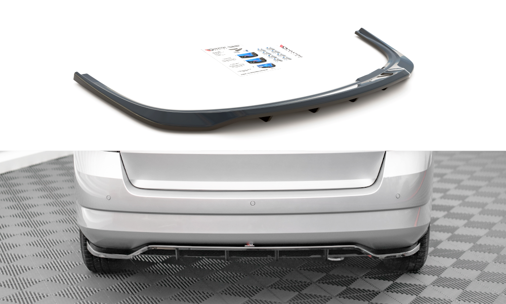 Image of Central Rear Splitter Skoda Fabia Combi MK3-GB