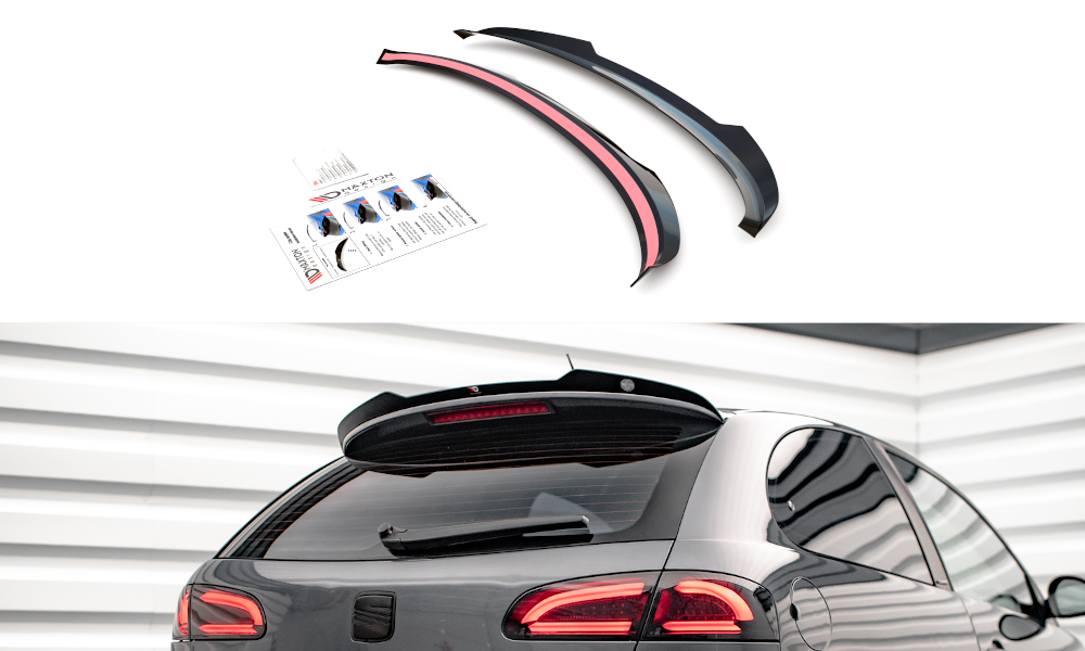 Image of Spoiler Cap Seat Ibiza Cupra MK3 - Gloss Black