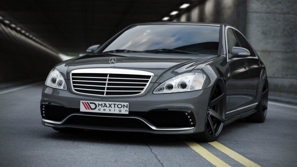 Image of Front Bumper Mercedes S W221 (Look W205) Not Primed