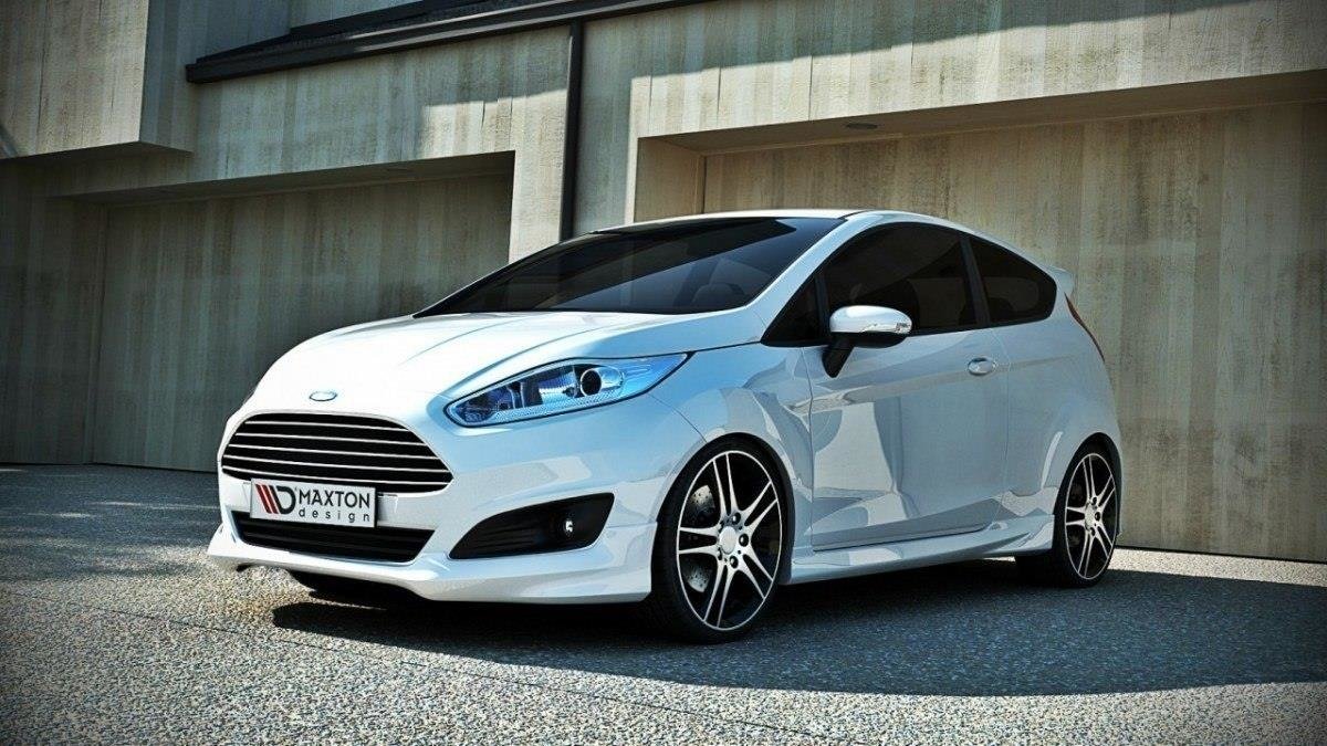 Image of Front Bumper Spoiler Ford Fiesta MK7 FL