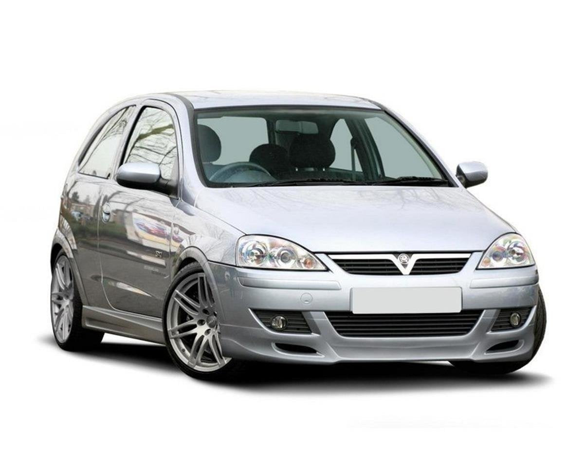 Image of Front Bumper Spoiler Opel Corsa C Facelift