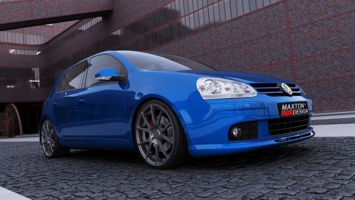Image of Front Bumper Spoiler VW Golf V Votex Look