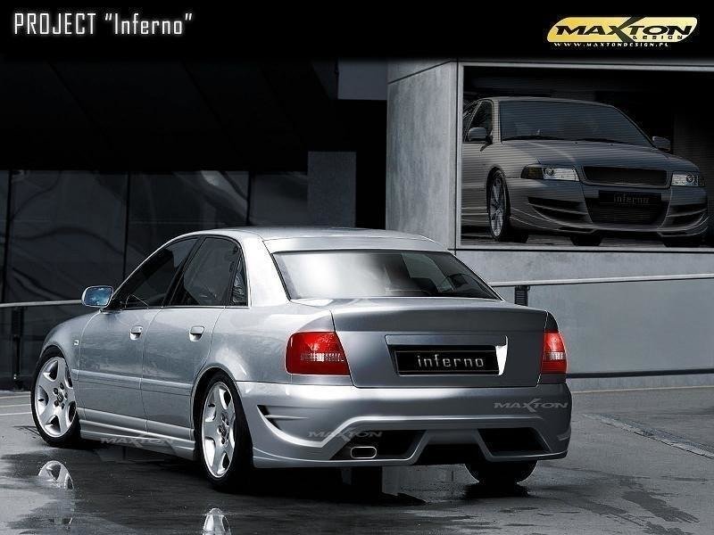 Image of Rear Bumper Inferno Audi A4 B5 Saloon - Not Primed