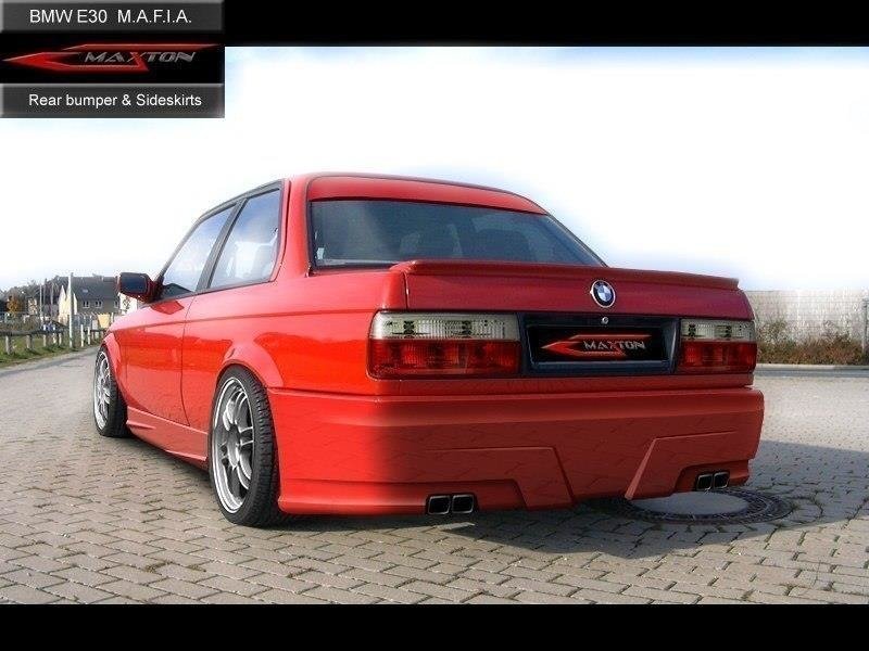 Image of Rear Bumper BMW 3 E30 Mafia - Not Primed