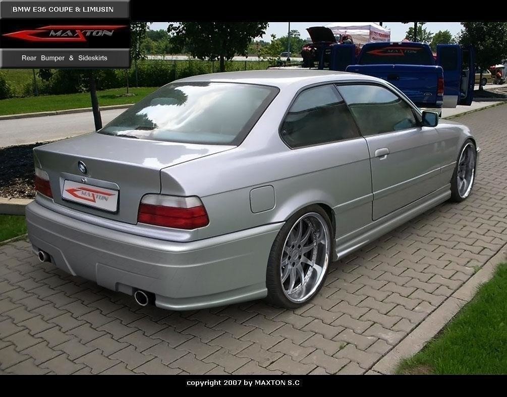 Image of Rear Bumper M.A.F.I.A. BMW 3 E36 - Not Primed