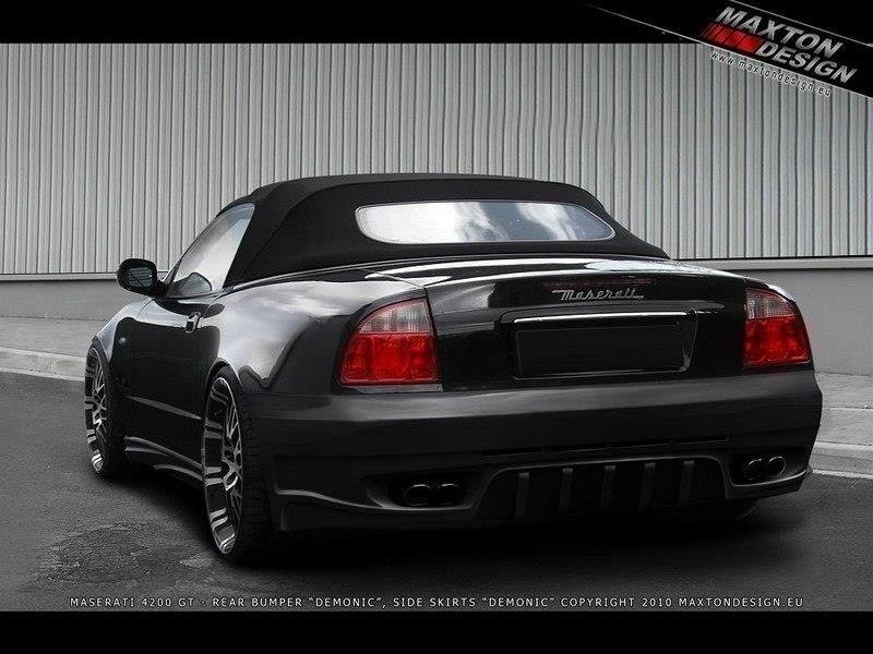 Image of Rear Bumper Maserati 4200 GT Spyder & Coupe - Not Primed