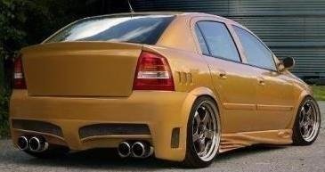 Image of Rear Bumper Opel Astra G HB - Not Primed
