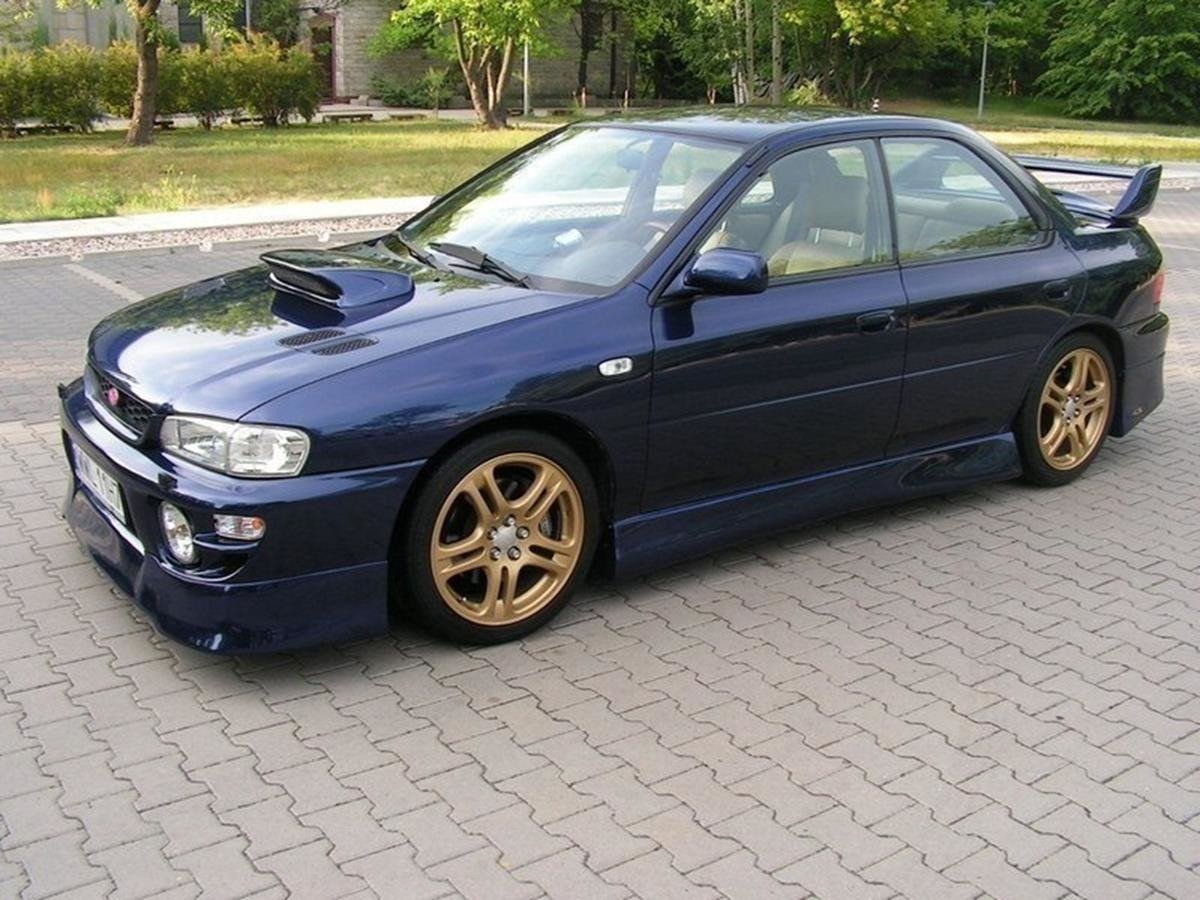 Image of Side Skirts J-Spec Subaru Impreza MK1
