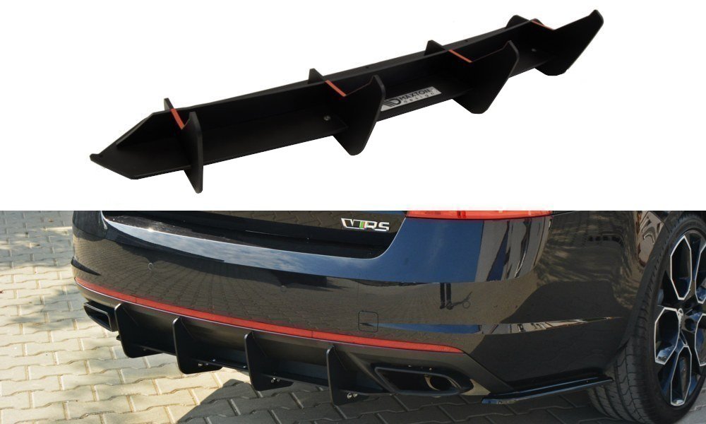 Image of Rear Diffuser Skoda Octavia RS MK3 / MK3 FL Hatchback / Esta