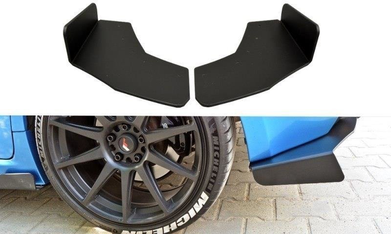 Image of Rear Side Splitters Subaru Impreza WRX STi 2009-2011