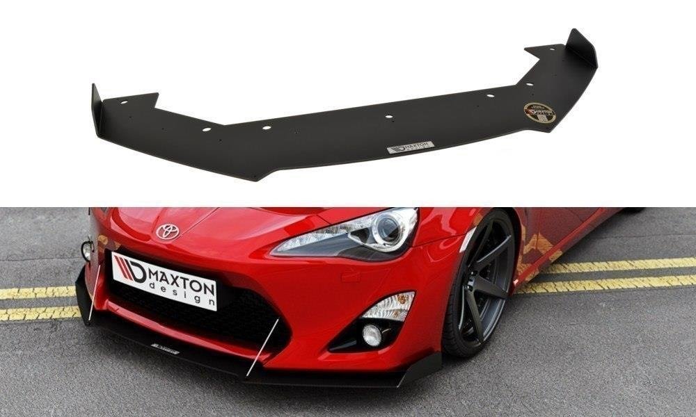 Image of Front Racing Splitter Toyota GT86 (With Wings)