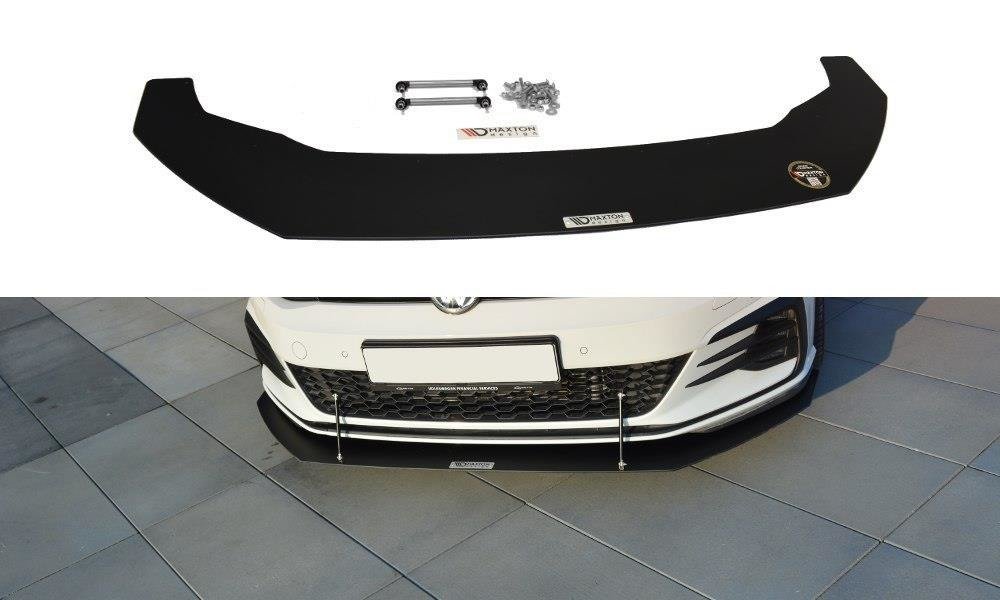 Image of Front Racing Splitter V.1 VW Golf VII GTi Facelift