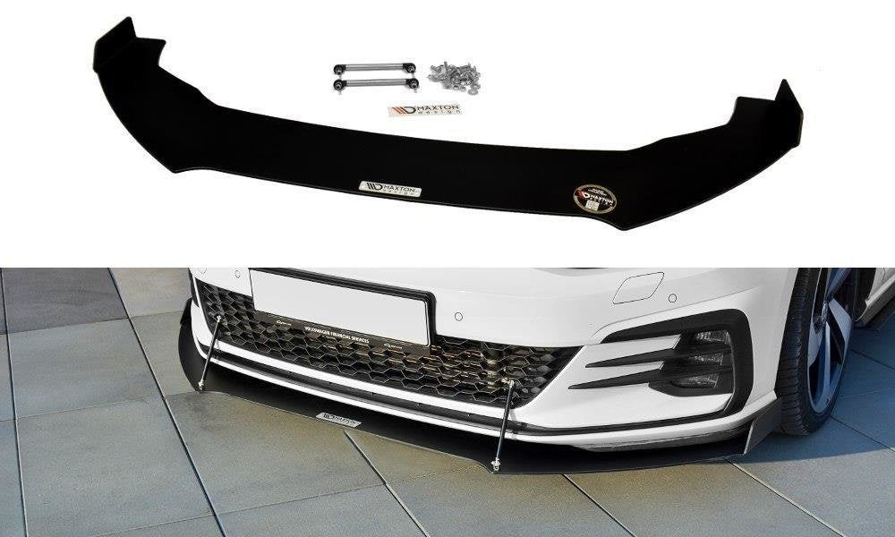 Image of Front Racing Splitter V.2 VW Golf VII GTi Facelift