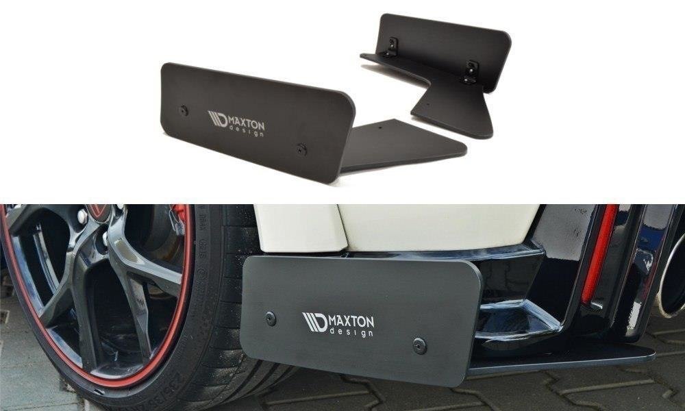 Image of Racing Rear Side Splitters Honda Civic Ix Type R