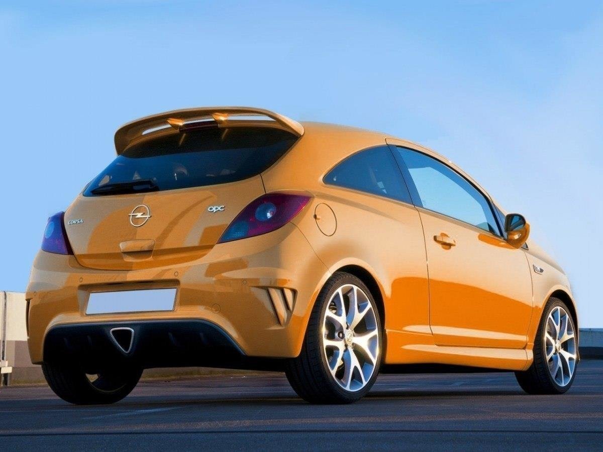 Image of Opel Corsa D OPC 3-deurs dakspoiler VXR-look
