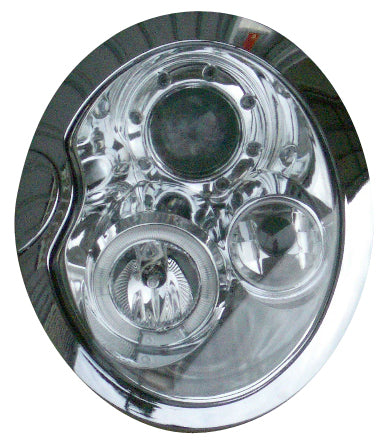 Image of BMW Nieuwe Mini Chrome Angeleye-koplampen