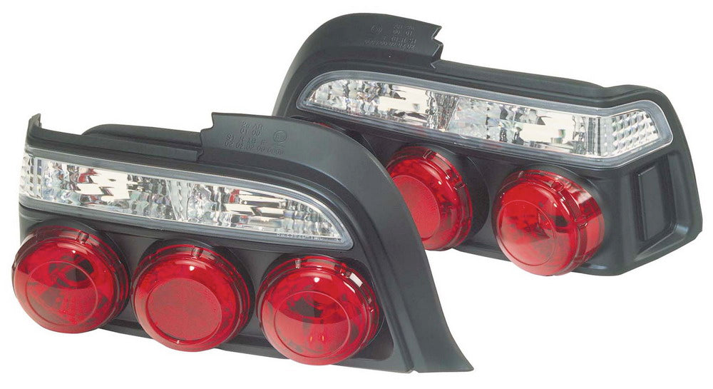 Image of BMW 3 E36 2D 3D-look zwarte achterlichten