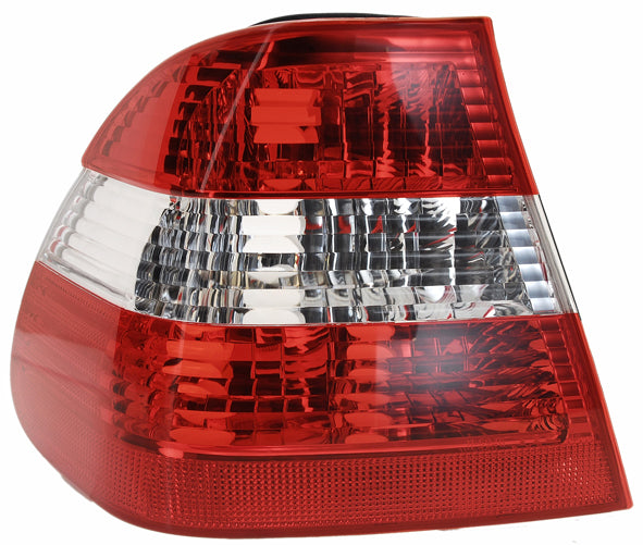 Image of BMW 3 E46 Sedan 02-04 Red/White/Red Taillights2-Piece