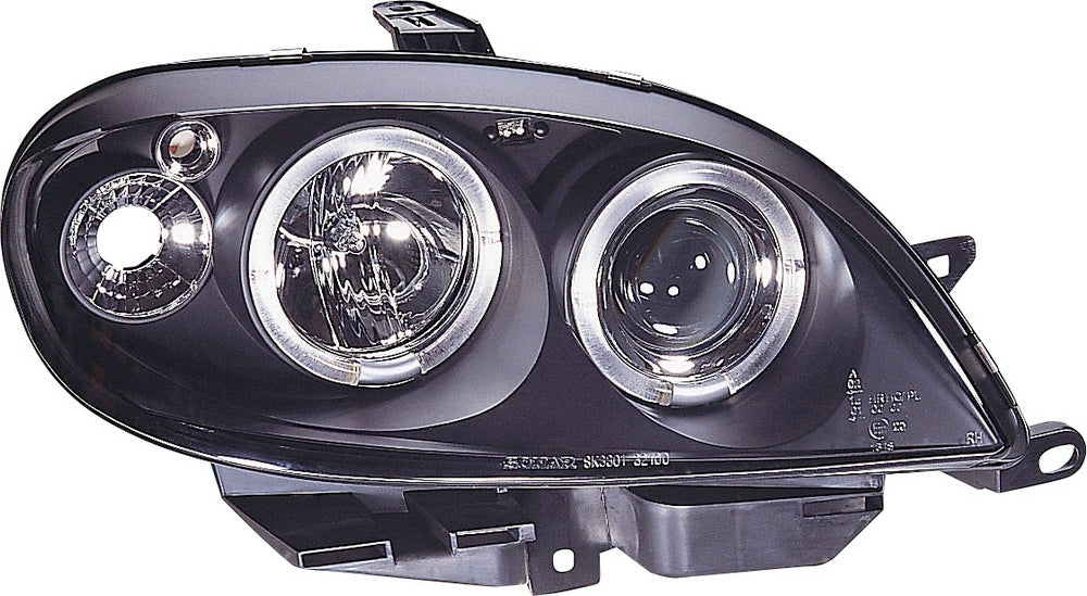 Image of Citroen Saxo 00+ Zwarte Angeleye-koplampen