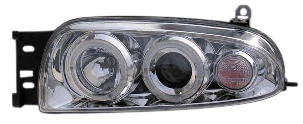 Image of Ford Fiesta IV 96+ Chrome Headlights