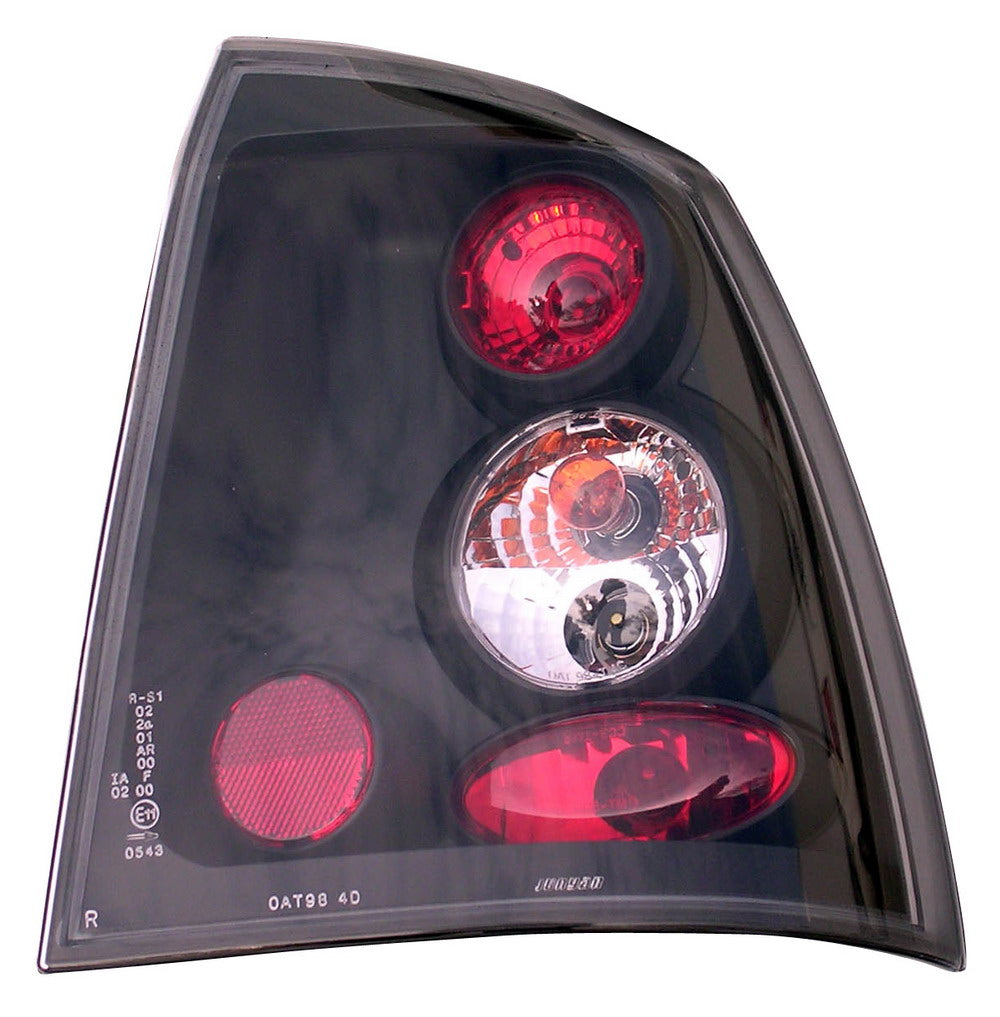 Image of Opel Astra G Sedan/Coupe Black Taillights