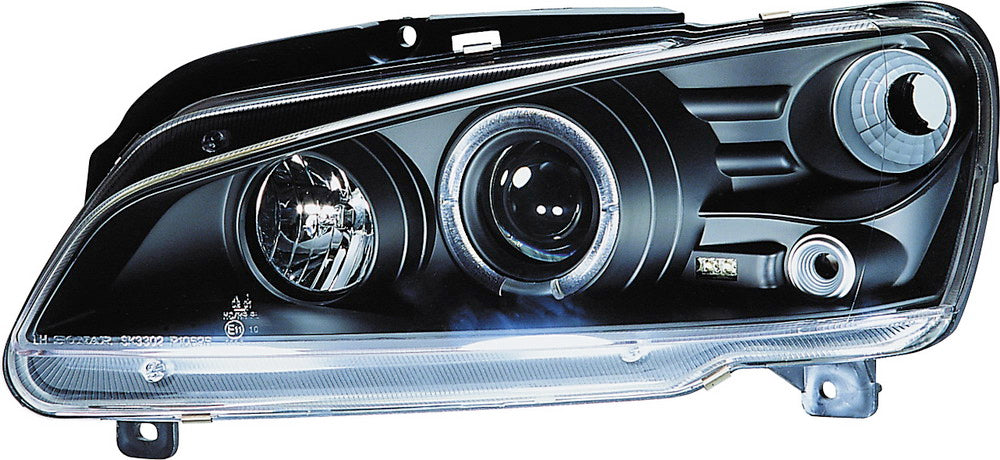 Peugeot-106-4/96+-Black-1-Piece-Angeley-Headlights