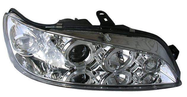 Image of Peugeot 306 97-99 Chrome Angeleye Headlights