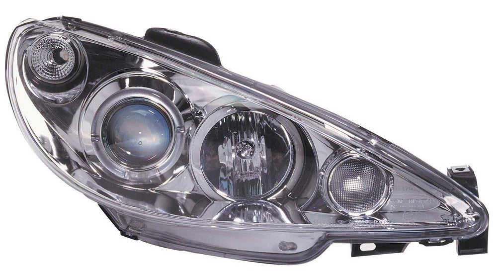 Image of Peugeot 206 99-02 Angeleye excl. Gti Chrome Headlights