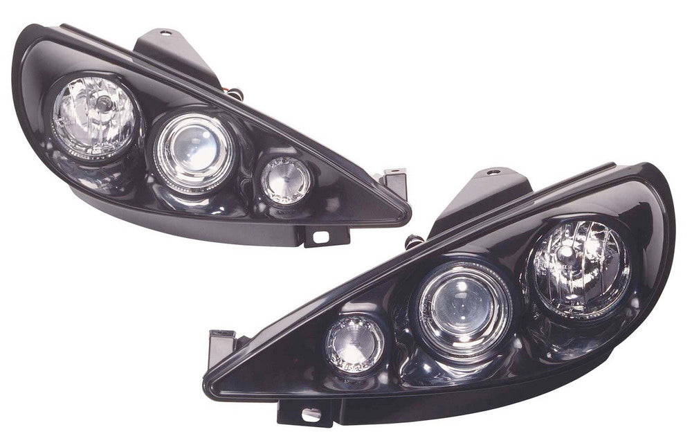 Peugeot-206-3D-Style-Black-Headlights