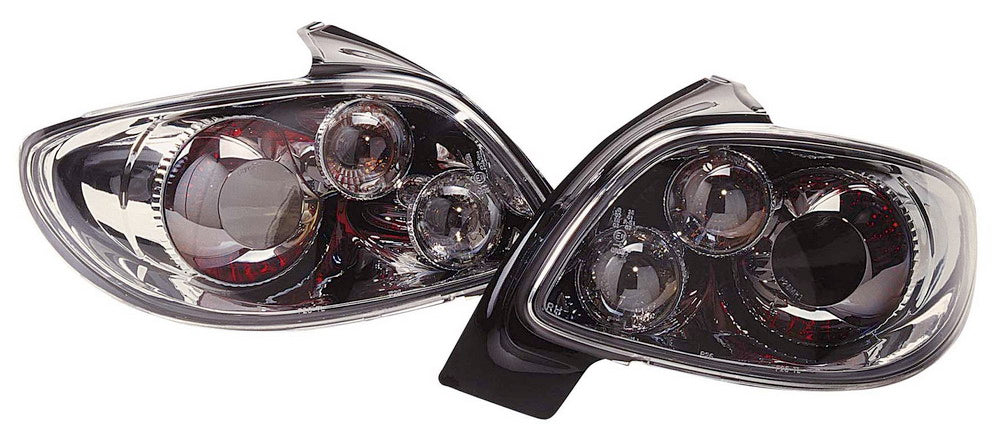 Peugeot-206-2/4D-Complete-Chrome-Taillights