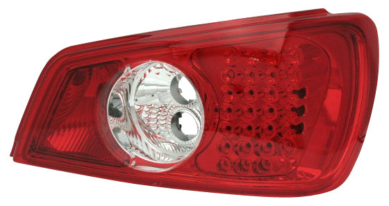 Image of Peugeot 306 3/5D 92-96 Red/Clear LED Taillights