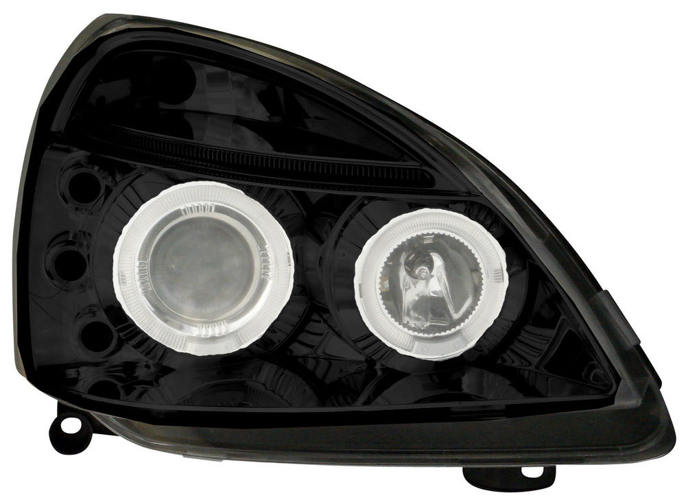 Image of Renault Clio II 01+ Black Angeleye Headlights