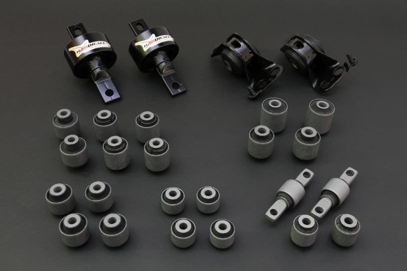 Hardrace Arm Bushings Completed Set Part Nr 6107-DC2