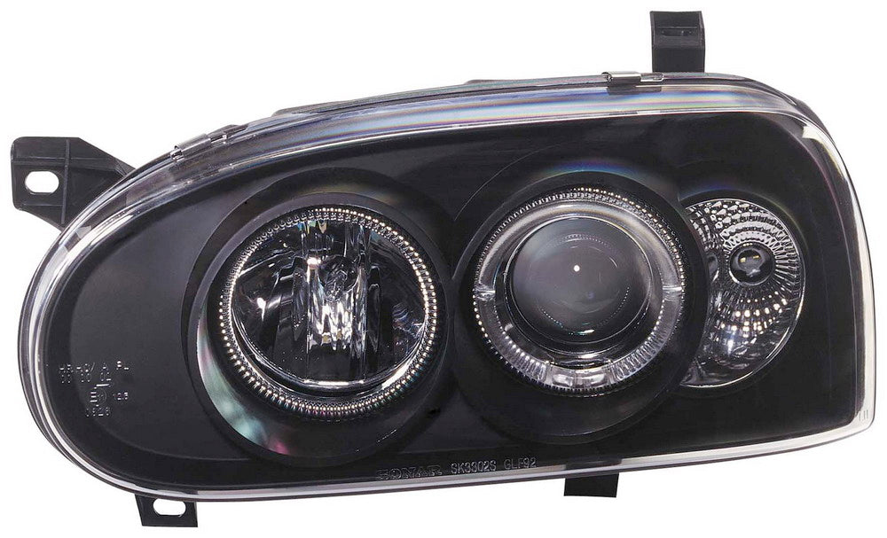 Image of VW Golf III Angeleye Headlights Black