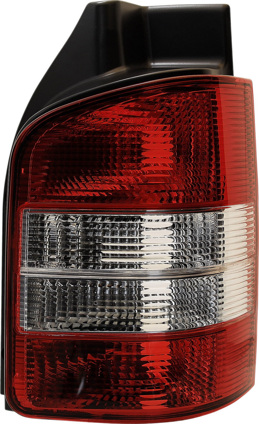Image of VW T5 03+ Rood/Wit Achterlichten (2 achterdeurmodel)