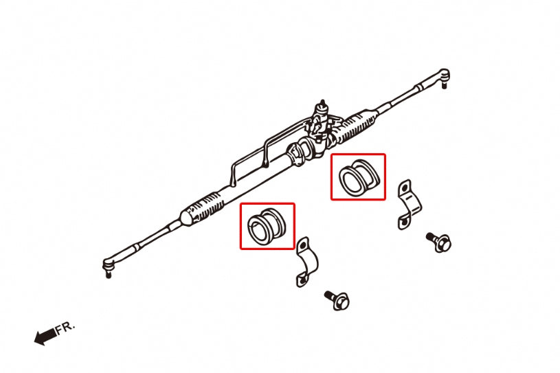Hardrace-Tpv-Steering-Bushing-Part-Nr-6357