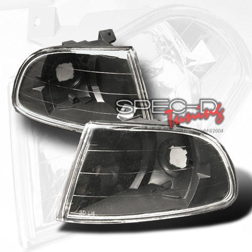 Image of Honda Civic 92-95 2/3D JDM Black Front Cornerlights