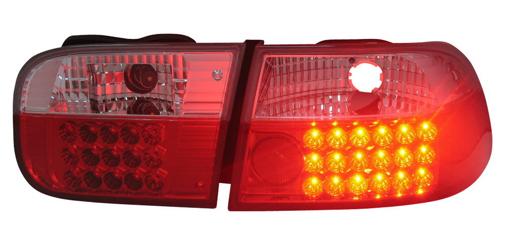 Honda-Civic-92-95-2/4D-Red/Clear-G4-LED-Taillights