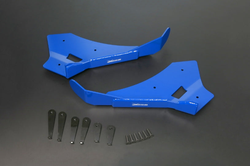 Image of Hardrace Front Lower Arm Skid Plate Part Nr Q0645