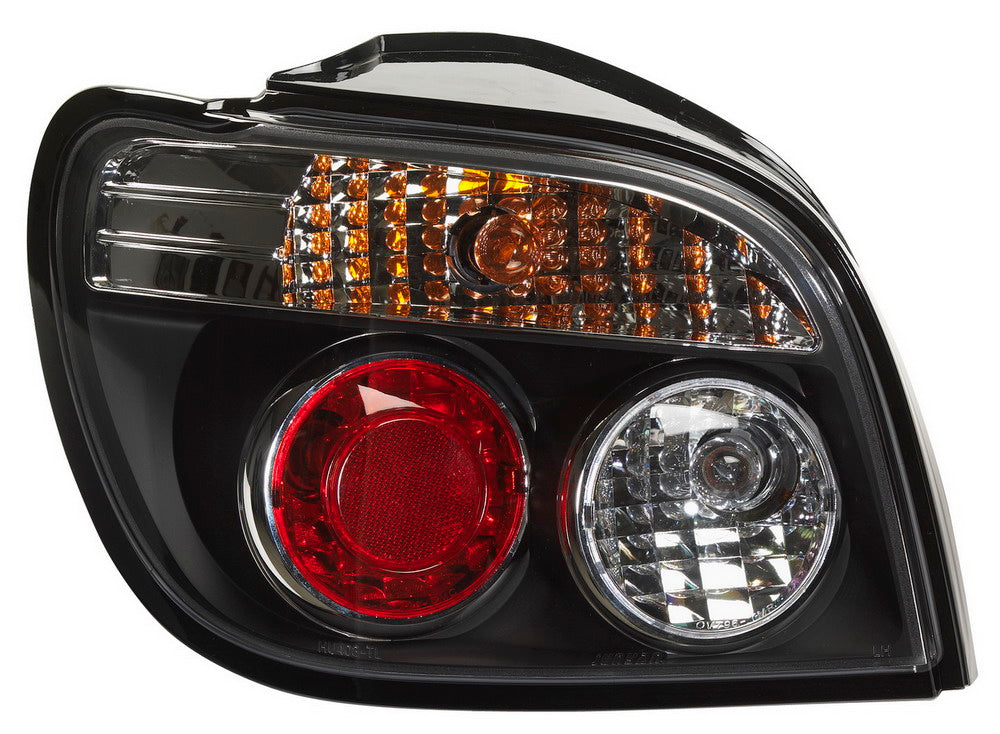 Image of Toyota Yaris 99-05 (excl. Verso) Black Taillights