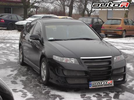 Image of Honda Accord 03+ 4D Sideskirts Alien [AUTEUR]
