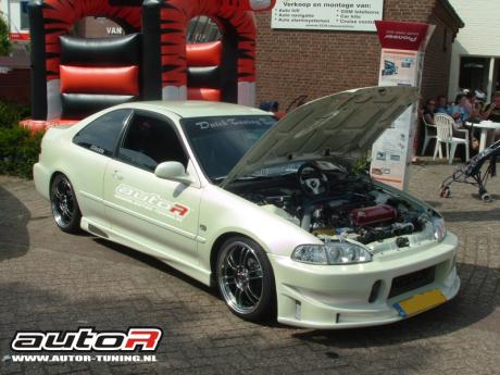 Image of Honda Civic 92-95 2/4D Sideskirts Racing [AUTEUR]