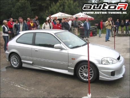 Image of Honda Civic 96-00 3D Sideskirts Extreme [AUTEUR]