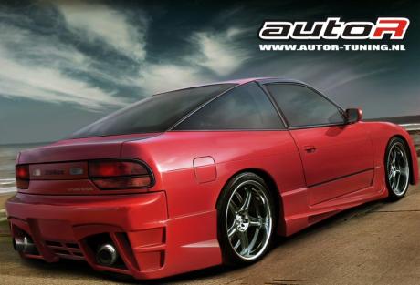 Image of Nissan S13 89-94 Rearbumper D1 [AUTOR]