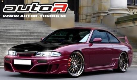 Image of Nissan S14 95-96 Frontbumper Blade [AUTOR]