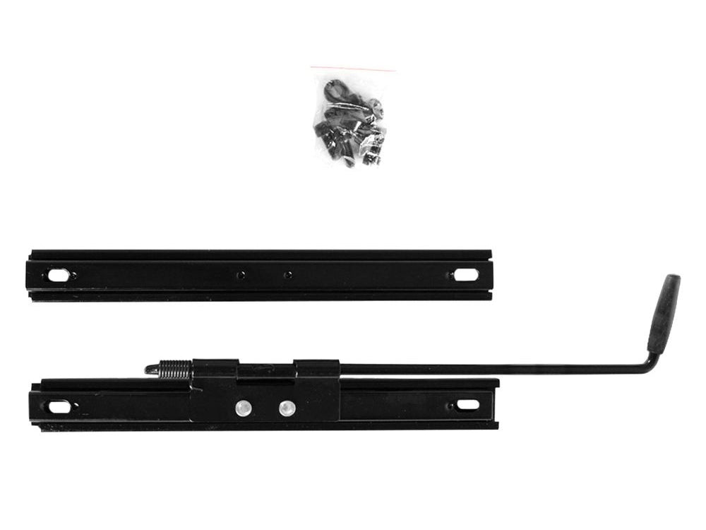 Image of Universal Racing Seat Single Lock Slider/Rails Set - 1 Seat
