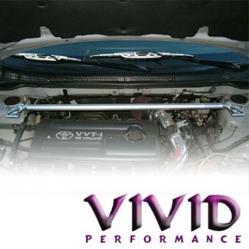 Image of Toyota Corolla 01+ E12 Vivid Front Upper Strutbar