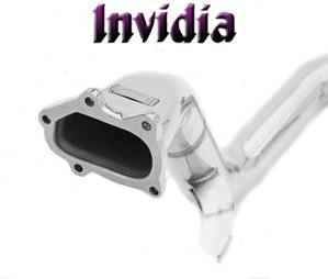 Image of Subaru WRX 01-07 Downpipe (Wastegate Splitter) [Invidia]